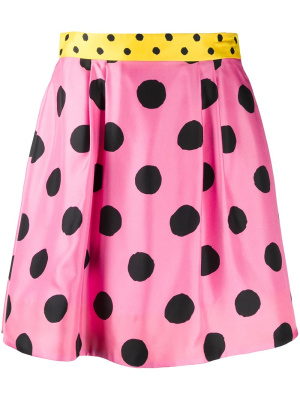 

Polka dot skater skirt, Moschino Polka dot skater skirt