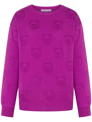 

Teddy Bear jacquard-knit jumper, Moschino Teddy Bear jacquard-knit jumper