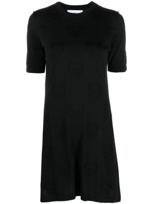 

Teddy bear-pattern mini dress, Moschino Teddy bear-pattern mini dress