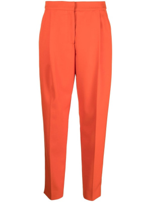 

High-waisted virgin-wool trousers, Moschino High-waisted virgin-wool trousers