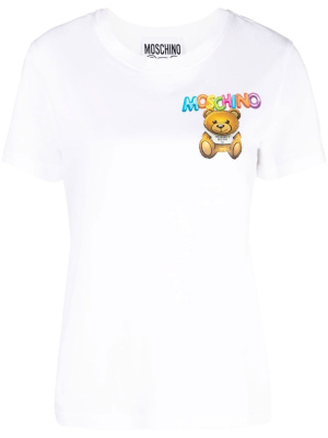 

Teddy Bear motif T-shirt, Moschino Teddy Bear motif T-shirt