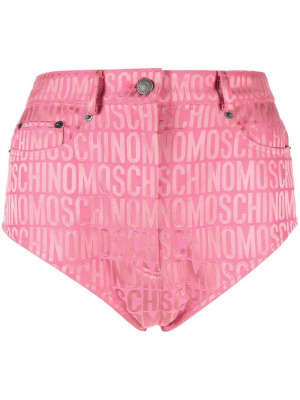 

Monogram-print hot pants, Moschino Monogram-print hot pants