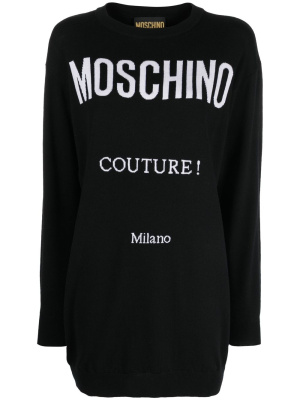 

Knitted Couture mini dress, Moschino Knitted Couture mini dress