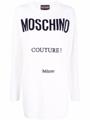 

Knitted Couture mini dress, Moschino Knitted Couture mini dress