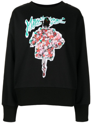 

Illustration-style print jumper, Moschino Illustration-style print jumper