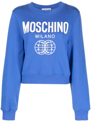 

Logo-print sweatshirt, Moschino Logo-print sweatshirt