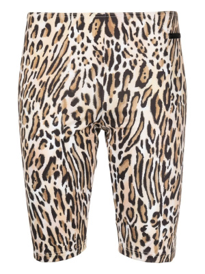 

Leopard-print swim shorts, Moschino Leopard-print swim shorts