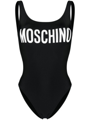 

Logo-print swimsuit, Moschino Logo-print swimsuit