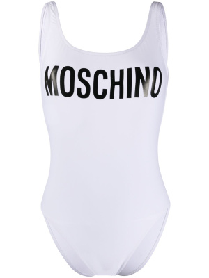 

Logo printed swimsuit, Moschino Logo printed swimsuit