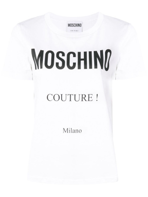 

Logo-print T-shirt, Moschino Logo-print T-shirt