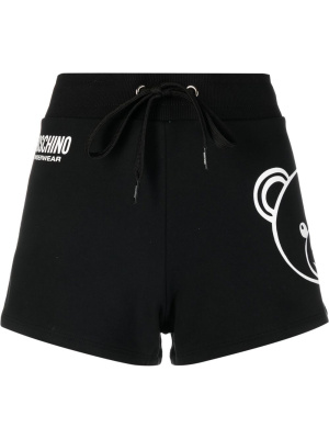 

Teddy Bear cotton track shorts, Moschino Teddy Bear cotton track shorts