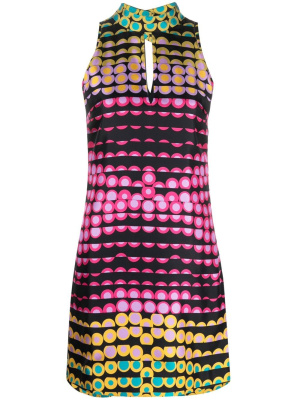 

Graphic-print sleeveless shift dress, Moschino Graphic-print sleeveless shift dress