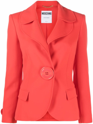 

Oversize-button blazer, Moschino Oversize-button blazer