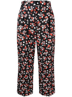 

All-over floral-print trousers, Moschino All-over floral-print trousers