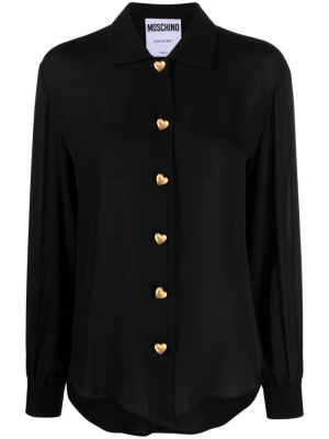 

Long-sleeve silk shirt, Moschino Long-sleeve silk shirt