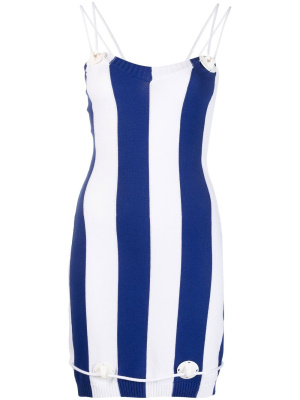 

Rope-detail knitted mini dress, Moschino Rope-detail knitted mini dress