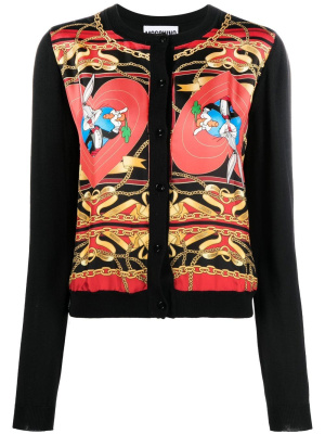 

Bugs Bunny print cardigan, Moschino Bugs Bunny print cardigan