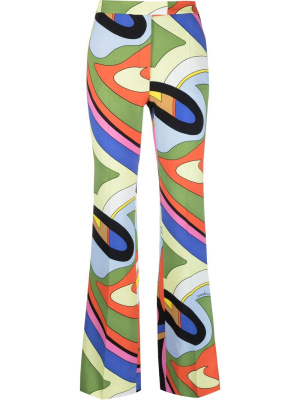 

Graphic print trousers, Moschino Graphic print trousers