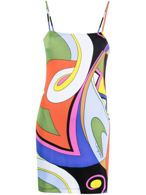 

Graphic-print short dress, Moschino Graphic-print short dress