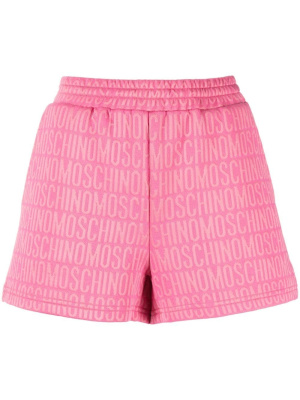 

Monogram-print shorts, Moschino Monogram-print shorts