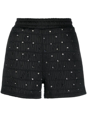 

Logo-print short shorts, Moschino Logo-print short shorts