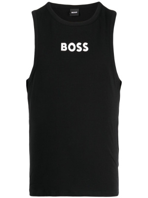 

Logo-print round-neck tank, BOSS Logo-print round-neck tank