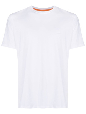 

Chest logo-patch detail T-shirt, BOSS Chest logo-patch detail T-shirt
