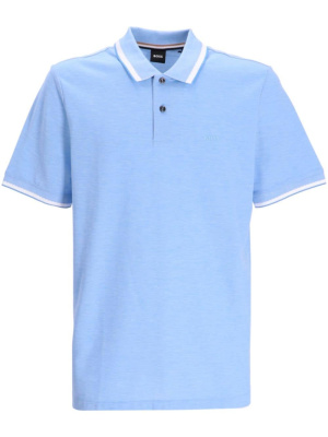 

Logo-embroidered cotton polo shirt, BOSS Logo-embroidered cotton polo shirt