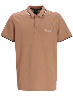 

Logo-embroidered polo shirt, BOSS Logo-embroidered polo shirt