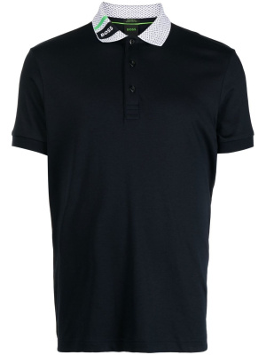 

Contrast-collar polo shirt, BOSS Contrast-collar polo shirt