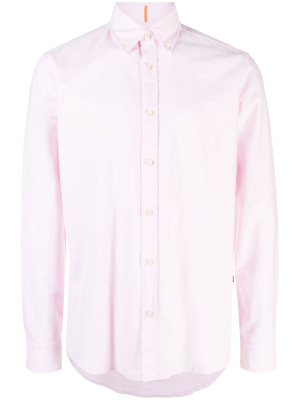 

Logo-embroidered long-sleeve shirt, BOSS Logo-embroidered long-sleeve shirt