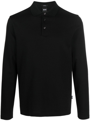 

Pleins long-sleeve polo shirt, BOSS Pleins long-sleeve polo shirt