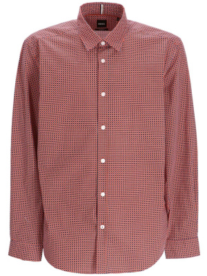 

Grid-pattern long-sleeve shirt, BOSS Grid-pattern long-sleeve shirt