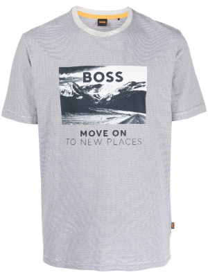 

Graphic-print cotton T-shirt, BOSS Graphic-print cotton T-shirt