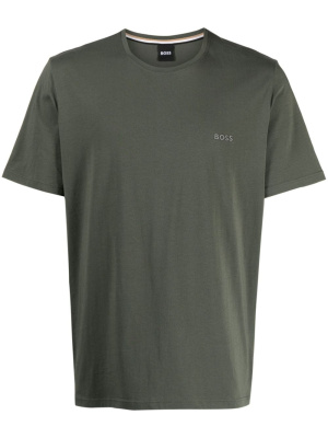

Logo-embroidered cotton T-shirt, BOSS Logo-embroidered cotton T-shirt