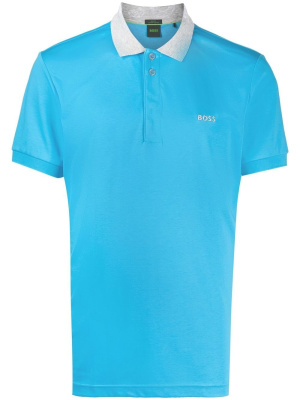 

Logo-embroidered polo shirt, BOSS Logo-embroidered polo shirt