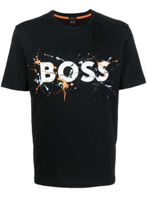 

Teeart logo-print T-shirt, BOSS Teeart logo-print T-shirt
