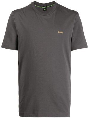 

Logo-print crew-neck T-shirt, BOSS Logo-print crew-neck T-shirt
