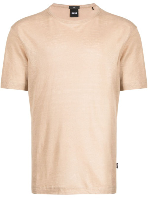 

Crew-neck linen T-shirt, BOSS Crew-neck linen T-shirt