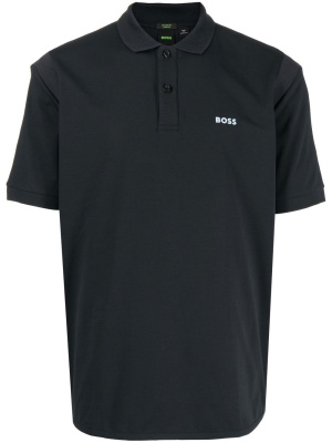 

Logo-print short-sleeved polo shirt, BOSS Logo-print short-sleeved polo shirt
