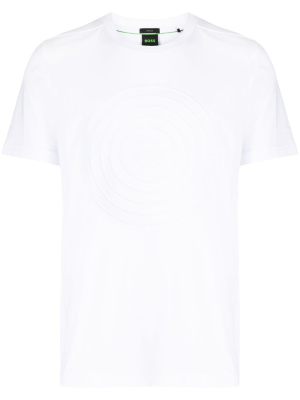

Debossed-logo cotton T-shirt, BOSS Debossed-logo cotton T-shirt