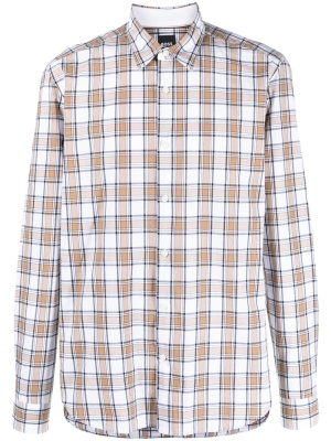 

Long-sleeve checkered shirt, BOSS Long-sleeve checkered shirt