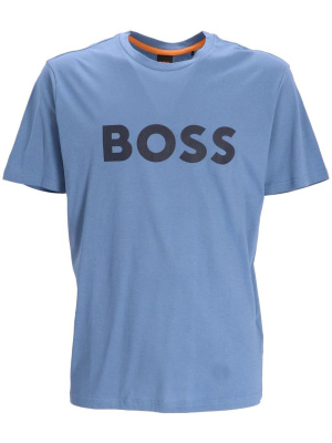 

Logo-print short-sleeve T-shirt, BOSS Logo-print short-sleeve T-shirt