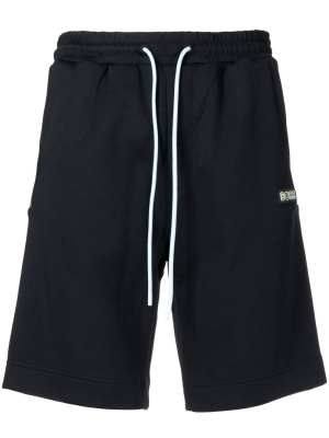 

Logo-patch detail shorts, BOSS Logo-patch detail shorts