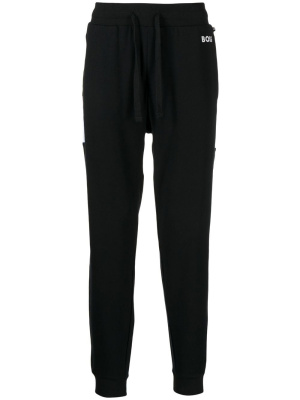 

Logo-print drawstring track pants, BOSS Logo-print drawstring track pants