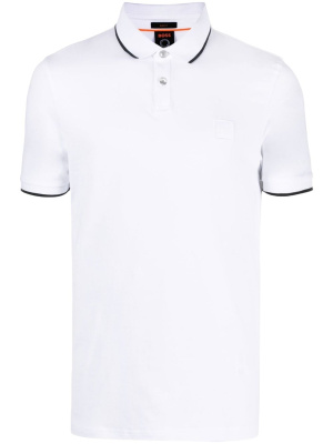 

Logo embroidered polo shirt, BOSS Logo embroidered polo shirt