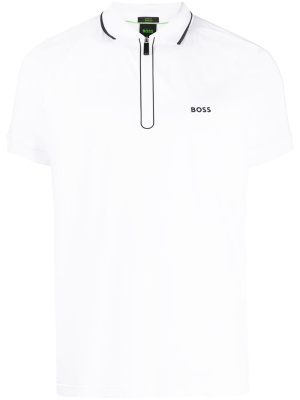 

Phillix logo-print polo shirt, BOSS Phillix logo-print polo shirt