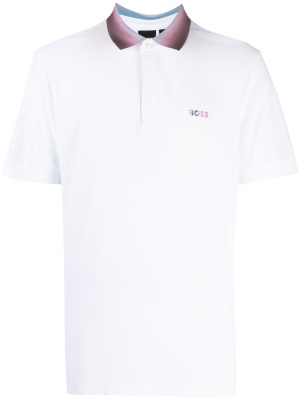 

Logo-embroidered cotton polo shirt, BOSS Logo-embroidered cotton polo shirt