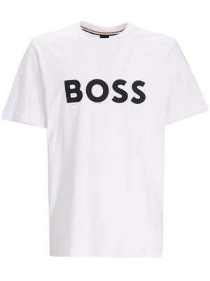 

Logo-print cotton T-shirt, BOSS Logo-print cotton T-shirt