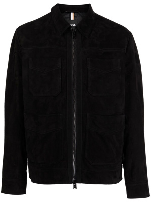 

Zip-up shirt jacket, BOSS Zip-up shirt jacket